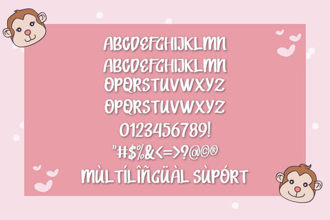 Loveli Monki Font toni_std 