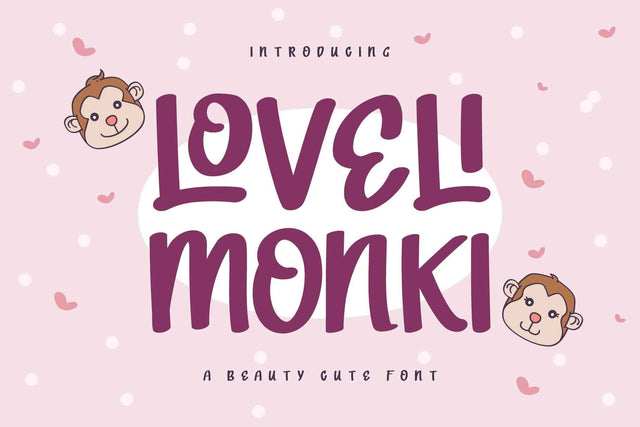Loveli Monki Font toni_std 