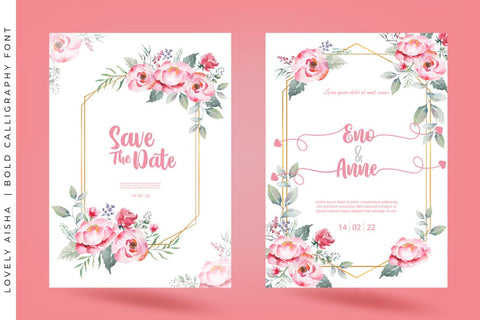 Lovely Aisha Font Madatype Studio 