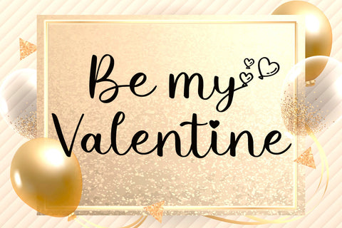 Lovely Balloon Font AEN Creative Store 