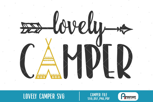 Lovely Camper svg SVG Pinoyart Kreatib 