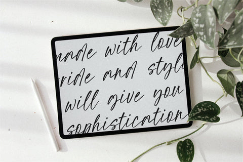 Lovely Darling Lovely Script Font Font Letterative 