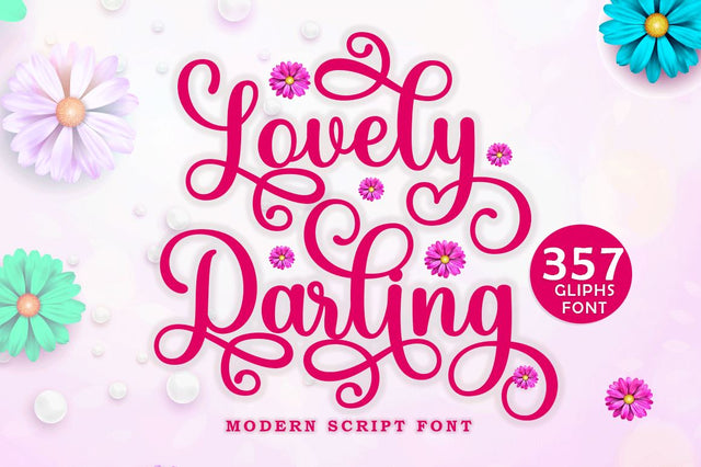 Lovely Darling Script Font muhammadzeky 