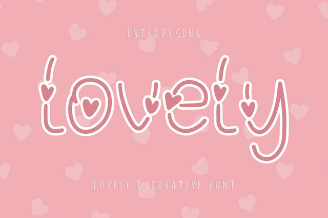 Lovely Font dapiyupi store 