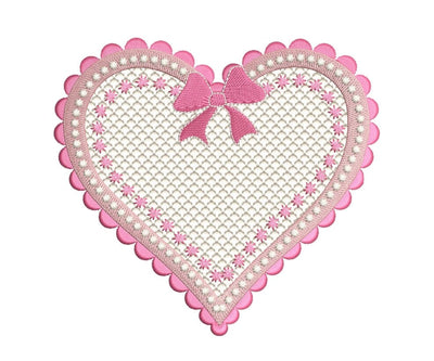 Lovely heart embroidery Embroidery/Applique DESIGNS ArtEMByNatalia 