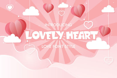 Lovely Heart Font Fachranheit Studio 