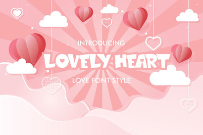 Lovely Heart Font Fachranheit Studio 