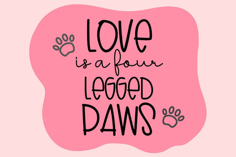 Lovely Puppy - Font duo with bonus Font Dm Letter Studio 