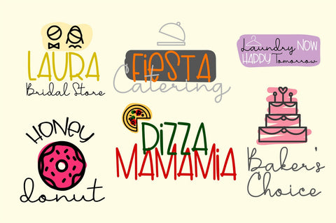 Lovely Puppy - Font duo with bonus Font Dm Letter Studio 