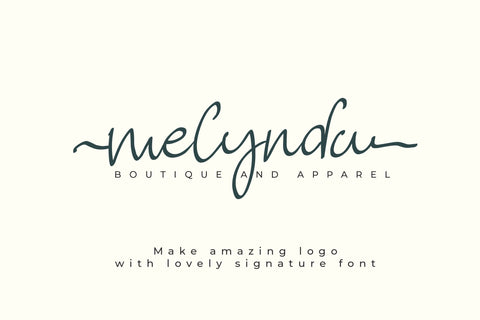 Lovely Signature Font LetterdayStudio 