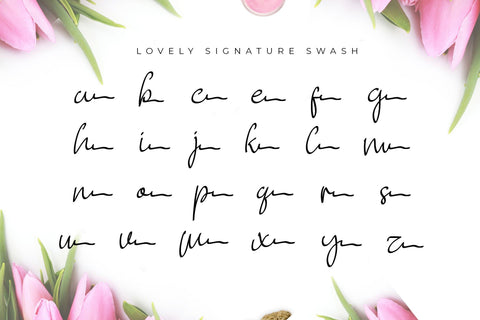 Lovely Signature Font LetterdayStudio 
