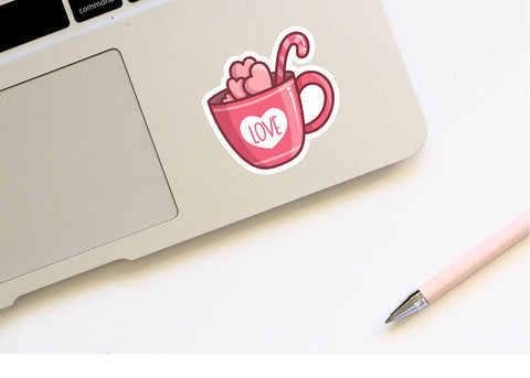 Lovely sticker printable, Valentine sticker png, eps, jpg SVG dadan_pm 