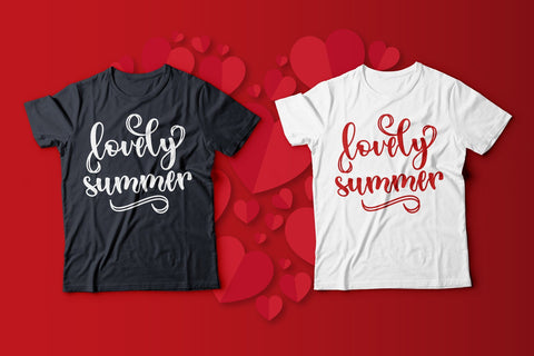 Lovely Summer Font Sakha Design Studio 