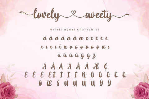 Lovely Sweety - Beautiful Font Font Ibey Design 