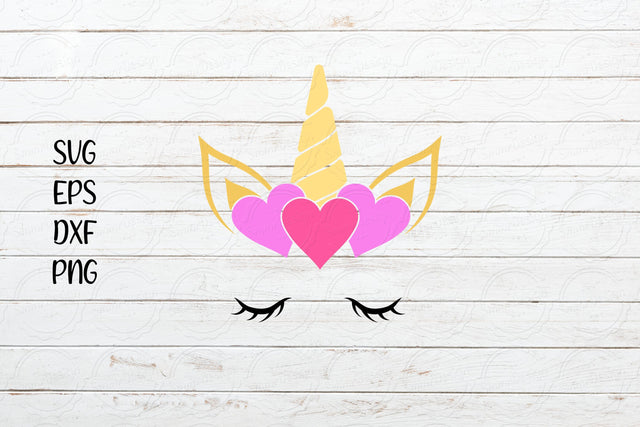 Lovely Unicorn svg, Unicorn Horn svg, Cute Unicorn svg SVG SmmrDesign 