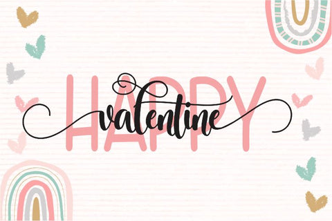 Lovely Valentina Font Mozarella 