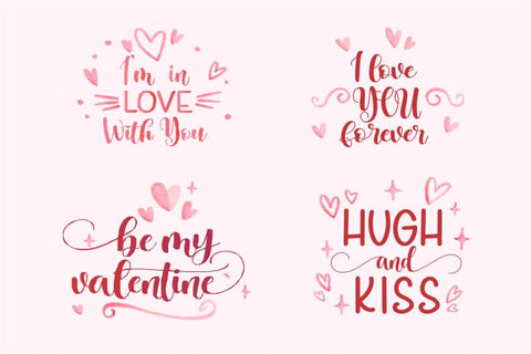 Lovely Valentina Font Mozarella 
