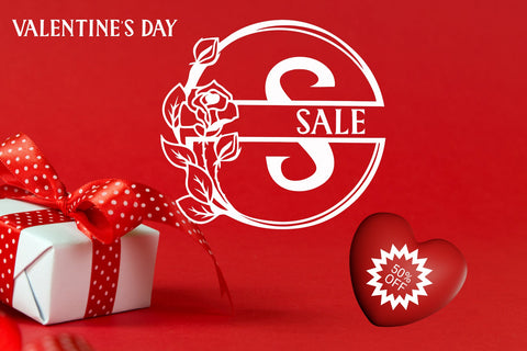 Lovely Valentine Monogram Font Prasetya Letter 