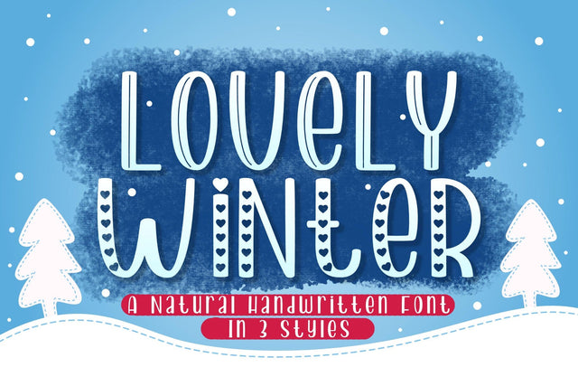 Lovely Winter Font Madatype Studio 