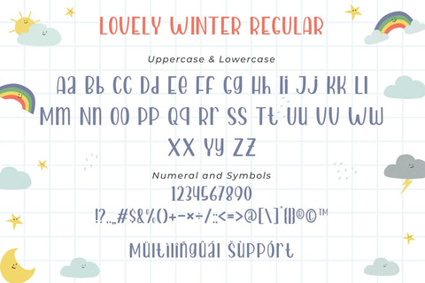 Lovely Winter Font Madatype Studio 