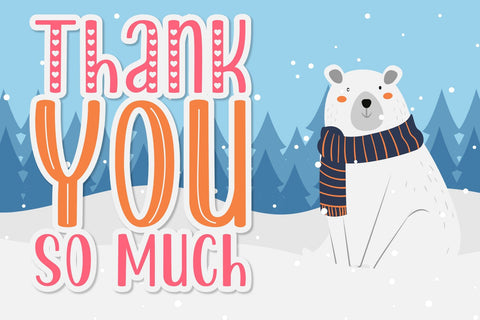 Lovely Winter Font Madatype Studio 