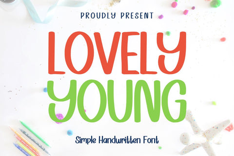Lovely Young - Simple Handwritten Font Font Masyafi Studio 