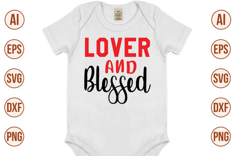 Lover and Blessed-svg SVG nirmal108roy 