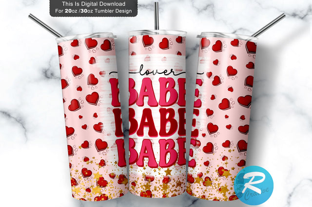 Lover babe 20 oz / 30 oz Tumbler PNG Sublimation Regulrcrative 