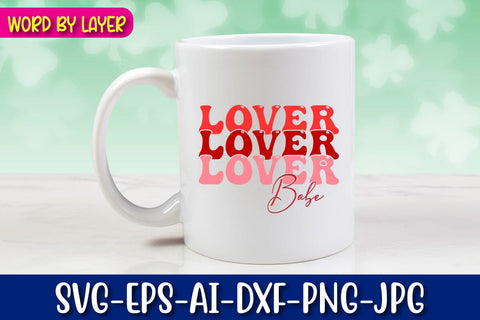 Lover Babe Retro Valentine's Day Design SVG Blessedprint 