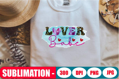 Lover Babe Sublimation Graphic SVG Blessedprint 