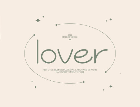 Lover Script Handwritten Font inferno.studio3 