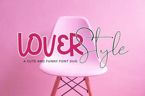 Lover Style Font azkiyaazka026 