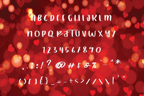 lover valent Font goodigital_13 