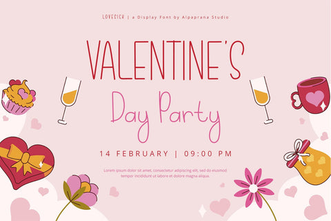 Lovesick - Display Font Font Alpaprana Studio 