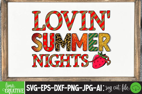 Lovin' Summer Night Sublimation PNG Sublimation Insomnia Std 