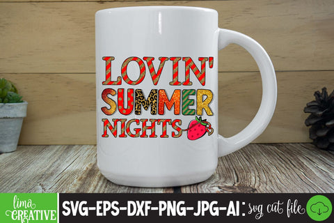 Lovin' Summer Night Sublimation PNG Sublimation Insomnia Std 
