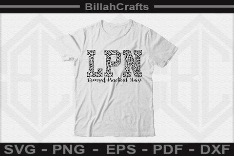 LPN Licensed Practical Nurse SVG File SVG BillahCrafts 