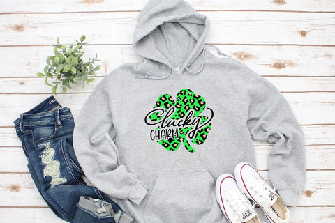 Luck Charm Four Leaf Clovers SVG SVG B Renee Design 