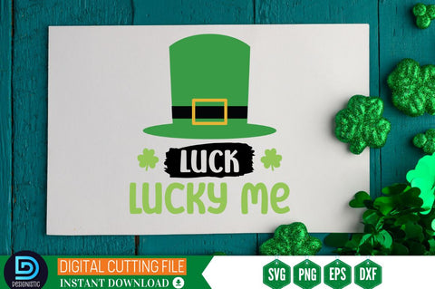 Luck lucky me SVG SVG DESIGNISTIC 