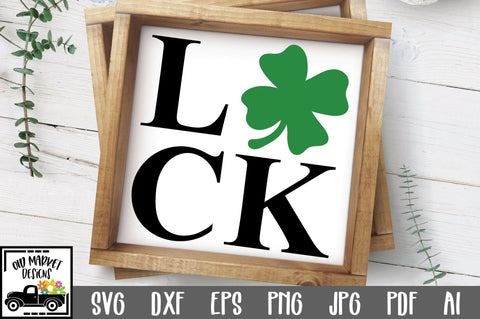 Luck SVG Cut File SVG Old Market 