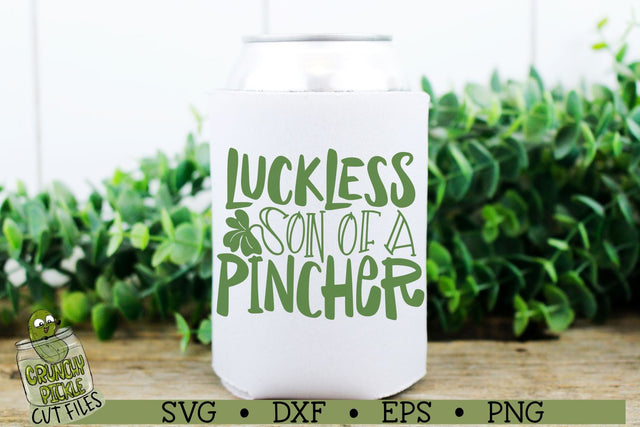 Luckless Son of a Pincher St. Patrick's Day SVG File SVG Crunchy Pickle 