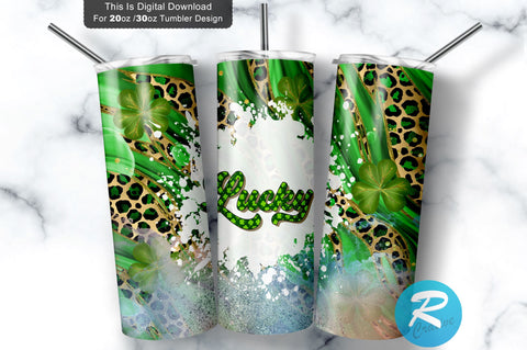 Lucky 20 oz / 30 oz Tumbler PNG Sublimation Regulrcrative 