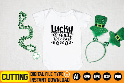 Lucky and Blessed SVG CraftlabSvg29 