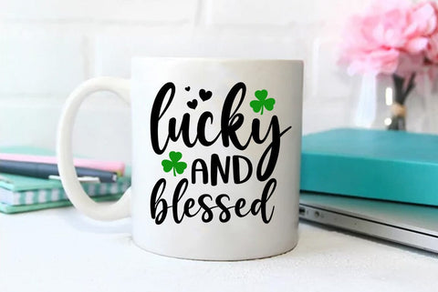 Lucky and blessed svg SVG FiveStarCrafting 