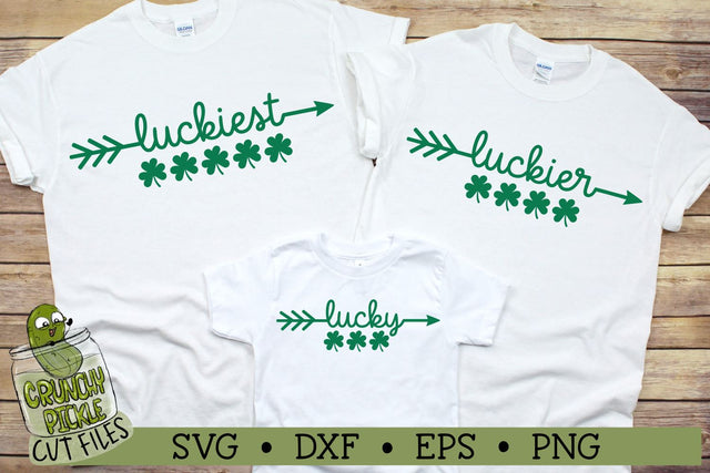 Lucky Arrows - St. Patrick's Day SVG File SVG Crunchy Pickle 