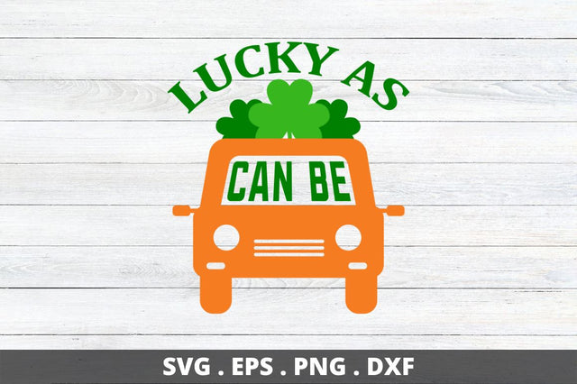Lucky as can be SVG Designangry 