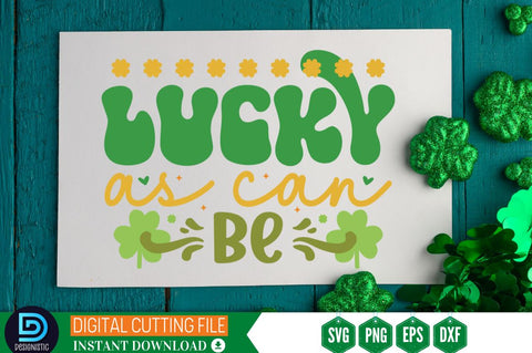 Lucky as can be SVG SVG DESIGNISTIC 
