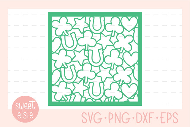 Lucky Background SVG Sweet Elsie 