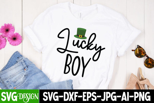 Lucky Boy SVG Cut File SVG BlackCatsMedia 