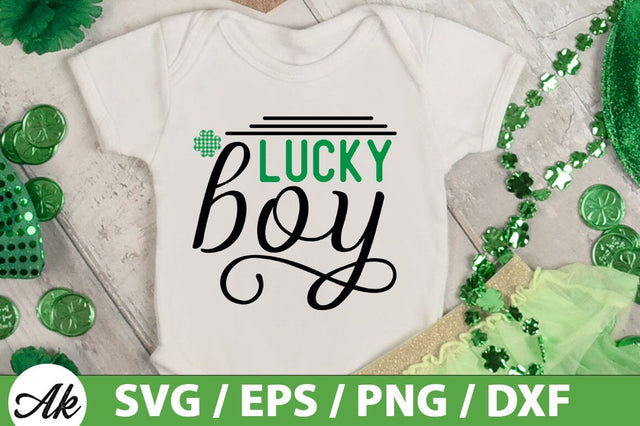 Lucky boy SVG SVG akazaddesign 